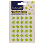 Marlin self adhesive Gold Star Labels